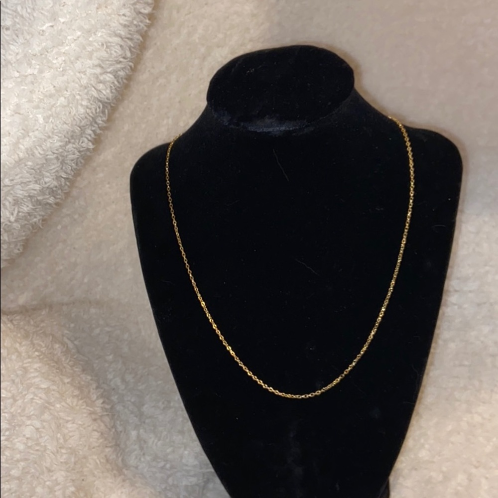 (SOLD) 16K Gold Chain Necklace